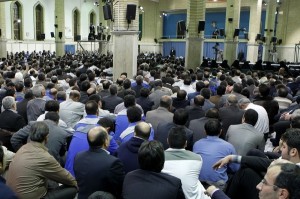 Iranian Labors meeting with Supreme Leader, Ayatollah Khamenei on April 27, ahead of Labors' Day. (Photo Credit: Khamenei.ir)