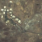 An aerial view of Iran's nuclear facility in Natanz/AP