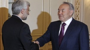Jalili meets Nursultan Nazarbayev