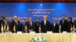 Iran is hosting the Friends of Syria Conference in the capital, Tehran, with the participation of representatives from 40 countries as well as heads of regional and international organizations on May 29,2013.