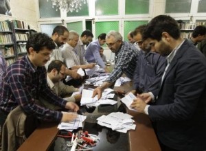 After the polls close the ballots are openly counted in each polling station with observers present.
