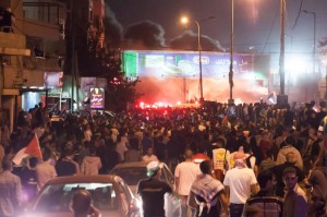 Palestinians protesting against Israel in West Bank. Photo: Vice.com